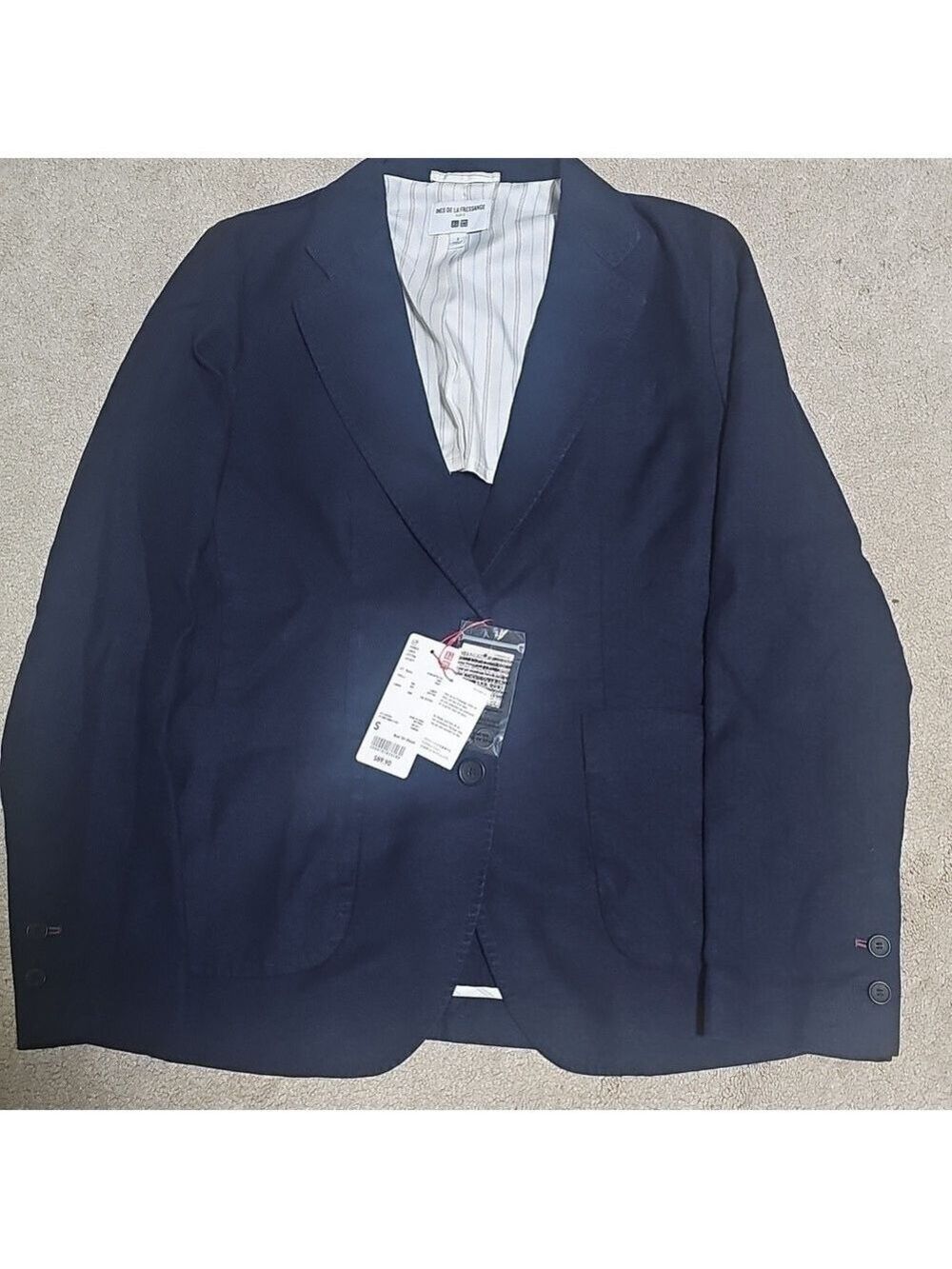 Uniqlo Womens Linen Cotton Jacket